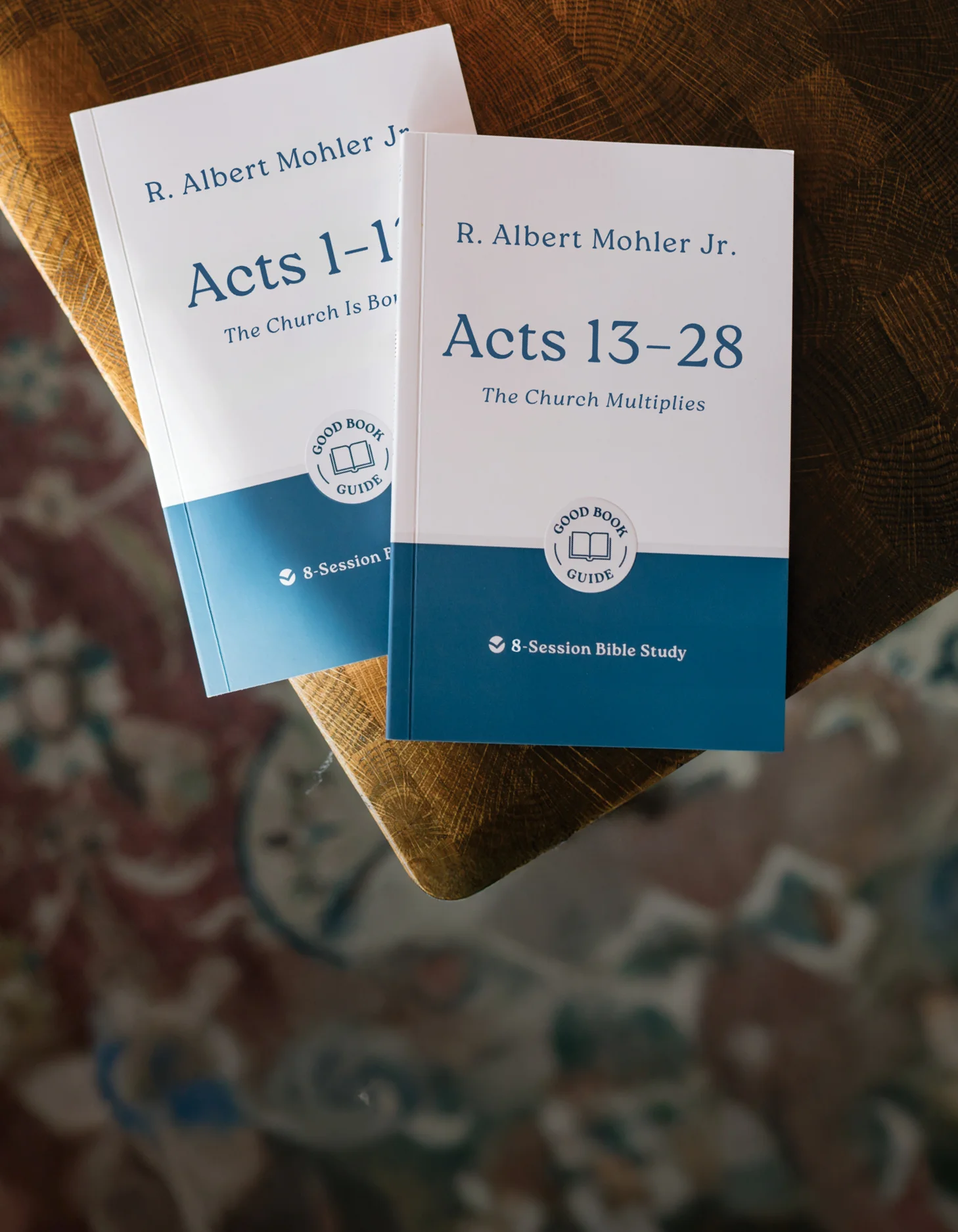 Photograph of Acts 1-12 and Acts 13-28 Good Book Guides