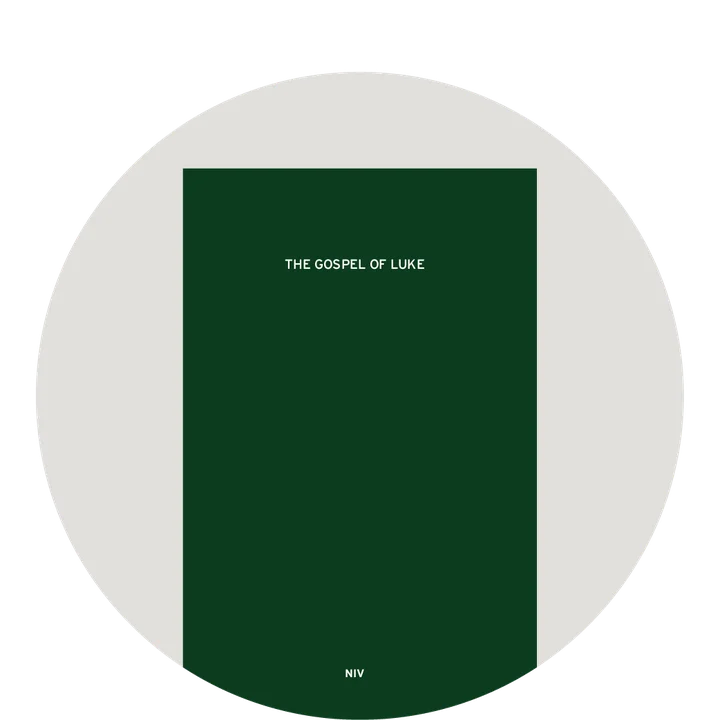 Graphic featuring a customised Gospel in green