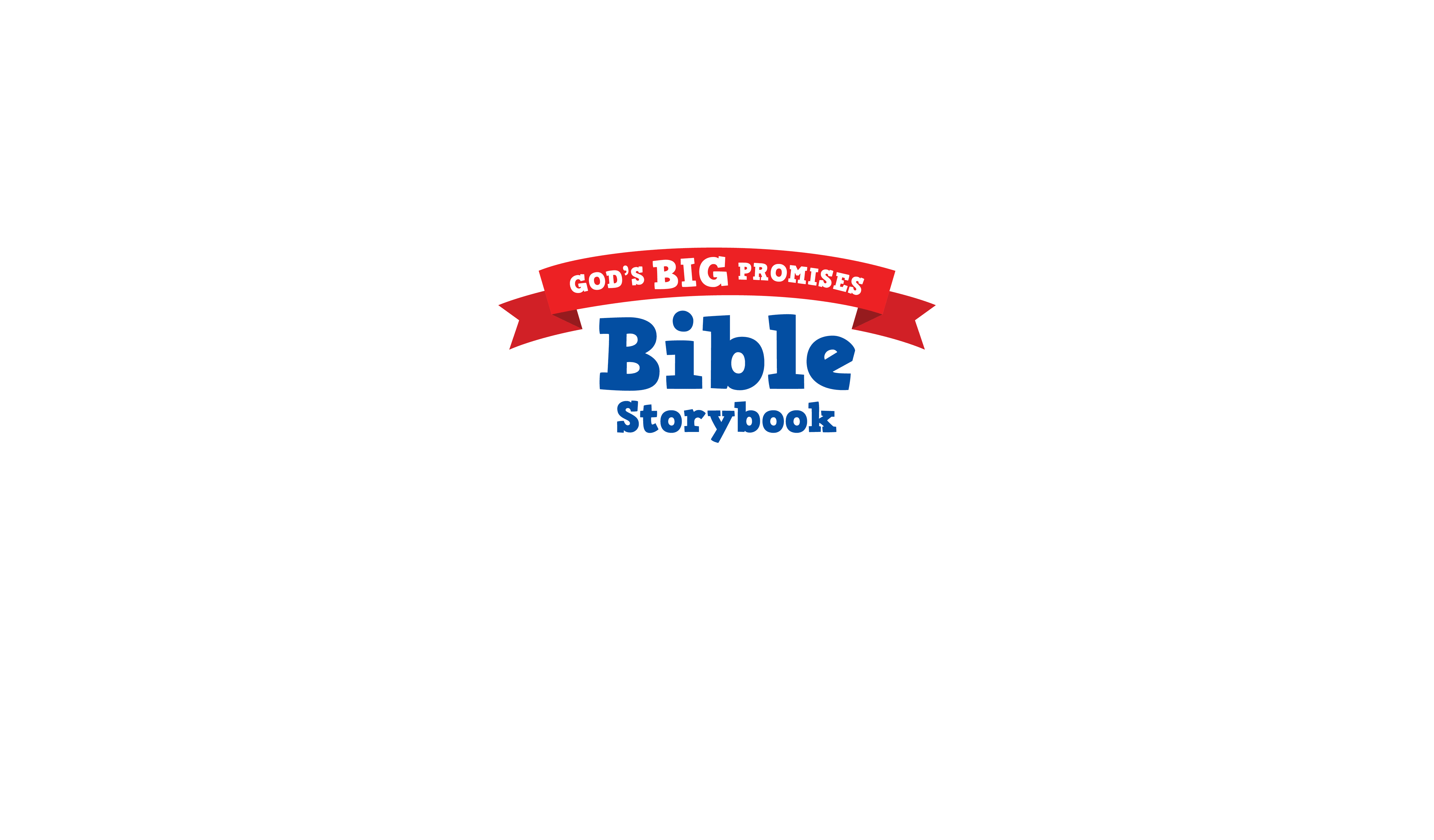 Logo for God's Big Promises Bible Storybook.