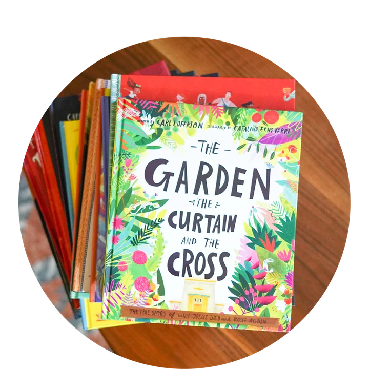 Photograph of a stack of Tales That Tell the Truth books