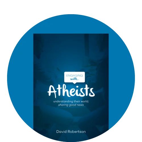 Graphic featuring Engaging with Atheists