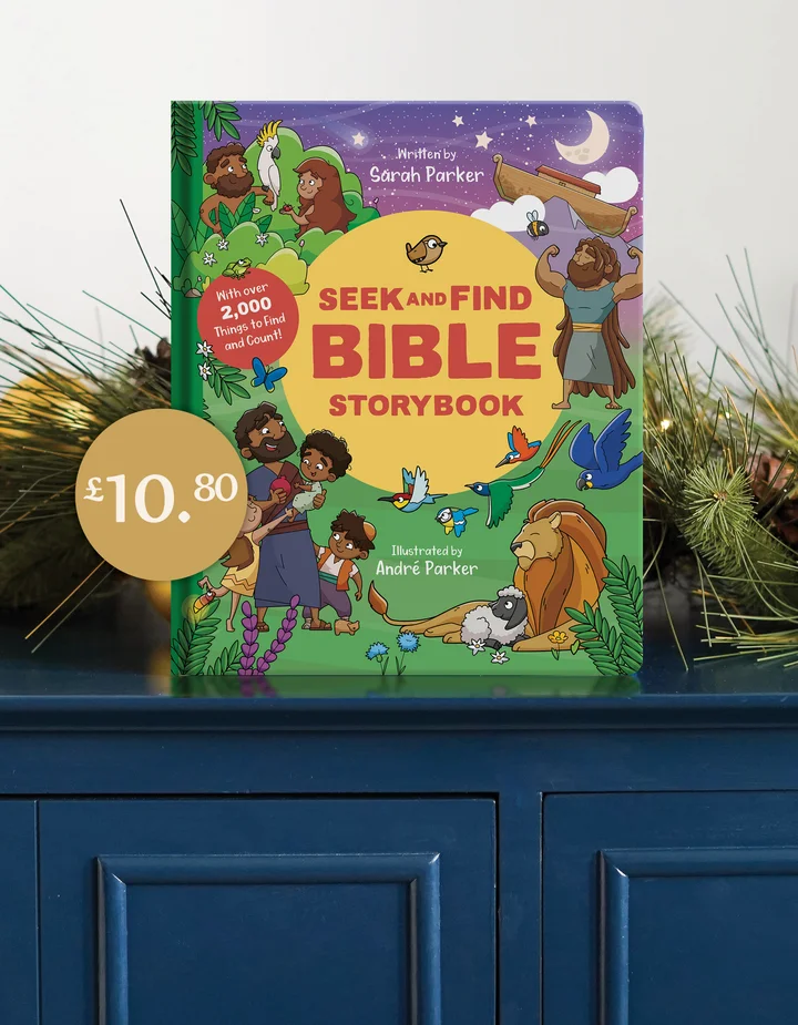 Photograph of the Seek and Find Bible Storybook