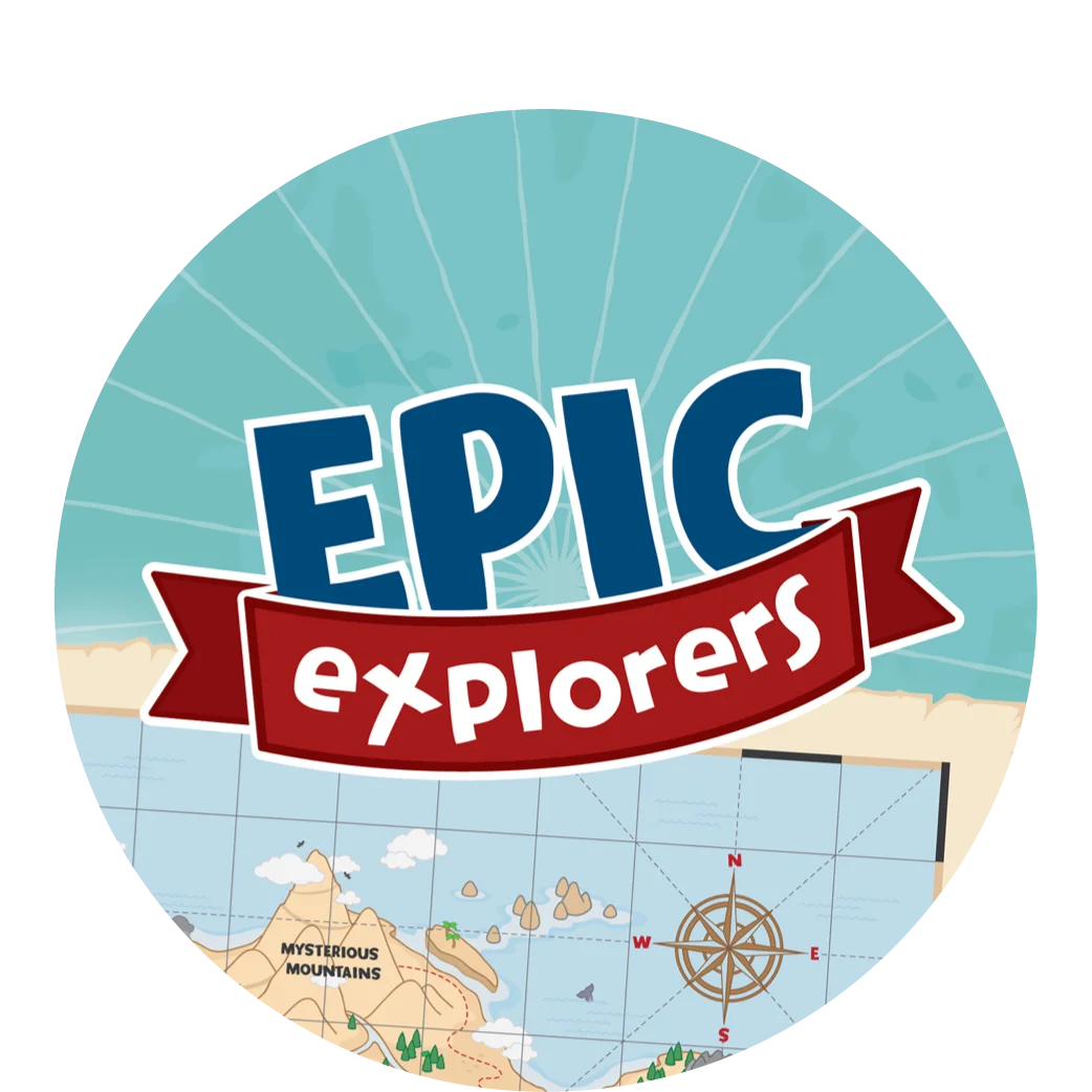 Graphic featuring Epic Explorers