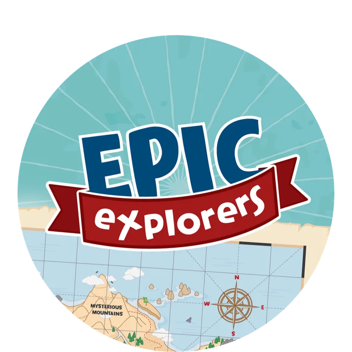 Graphic featuring Epic Explorers