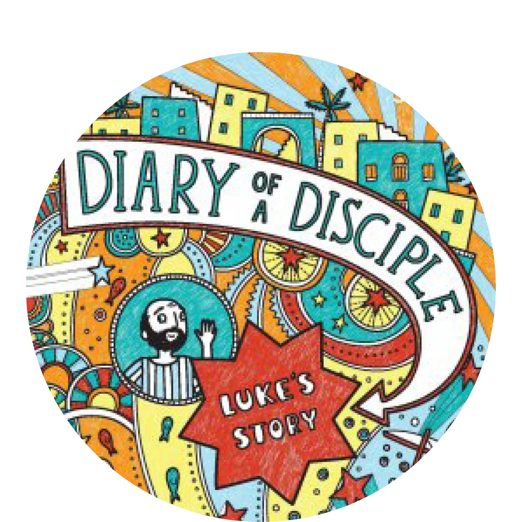 graphic featuring Diary of a Disciple Luke's story