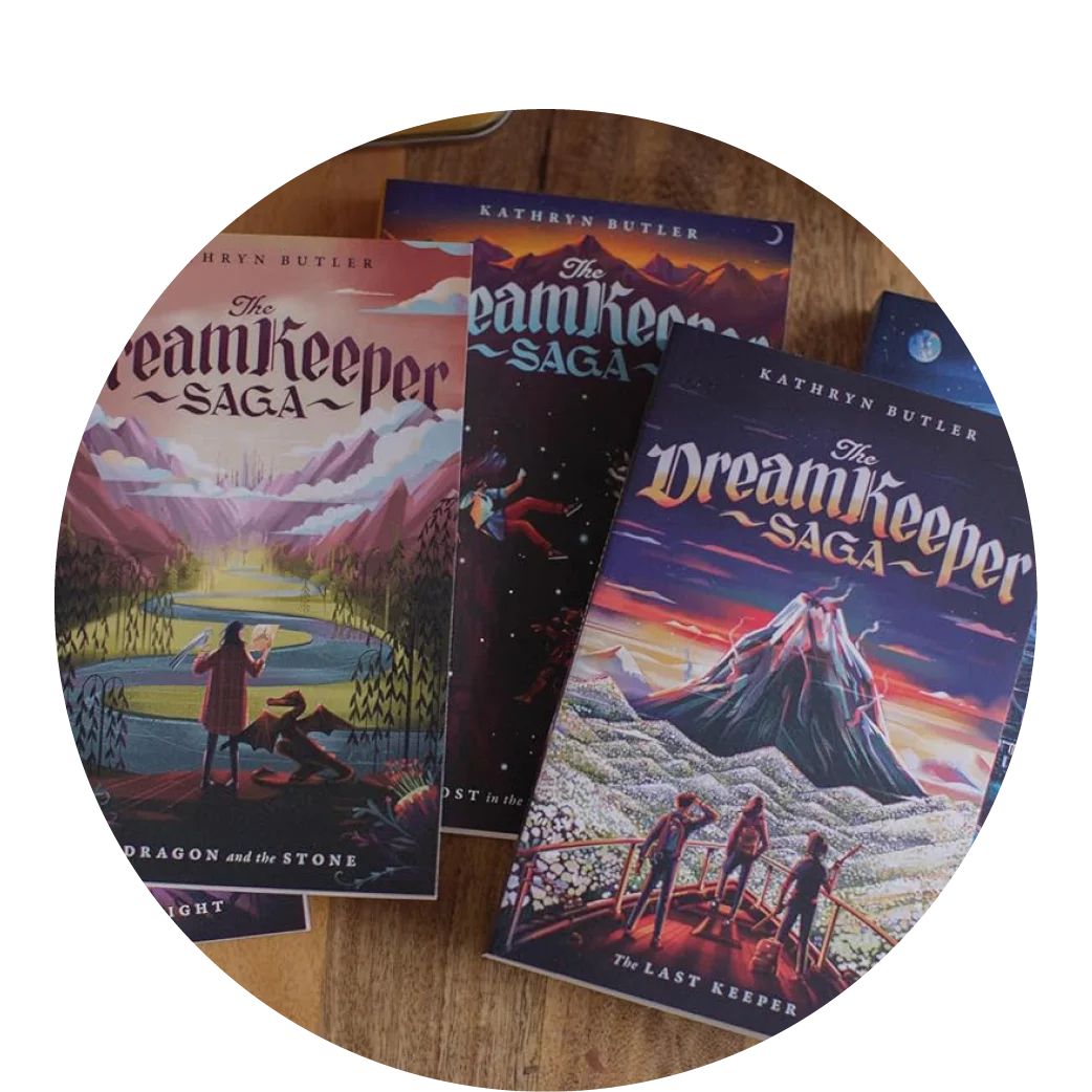 photograph of C.S. Lewis biography on a stack of other biographies in the series