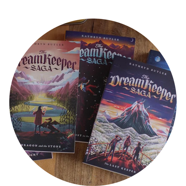 photograph of C.S. Lewis biography on a stack of other biographies in the series