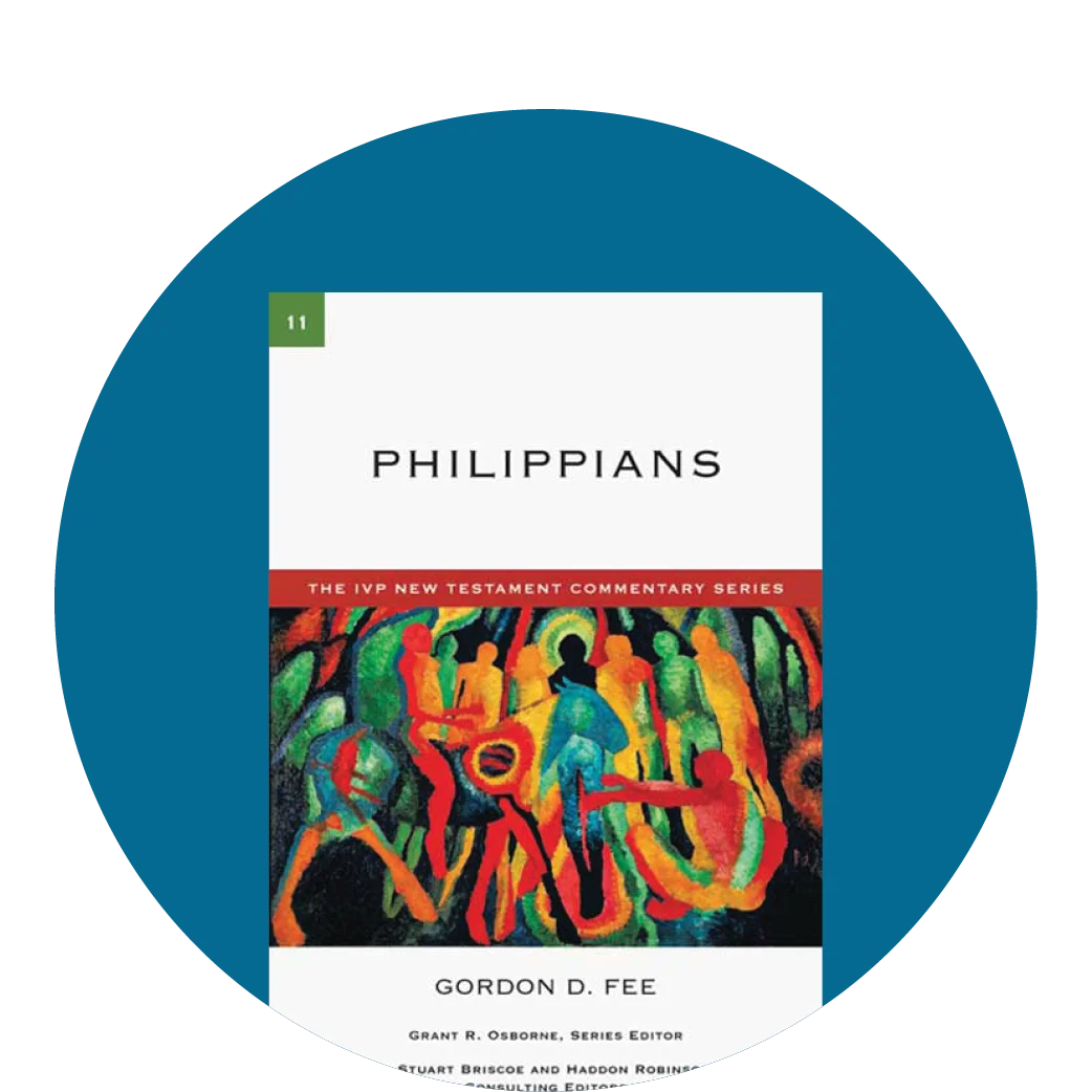 graphic featuring Philippians from the IVP New Testament Commentary