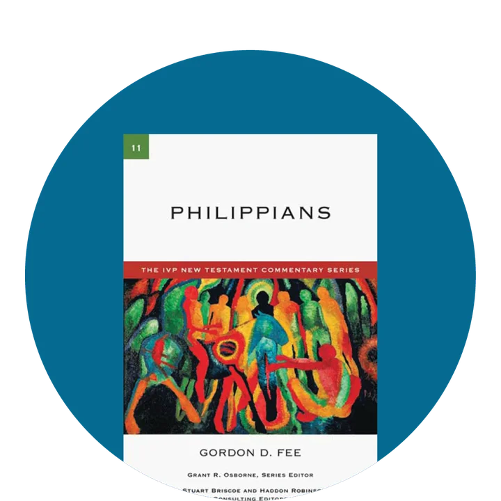 graphic featuring Philippians from the IVP New Testament Commentary