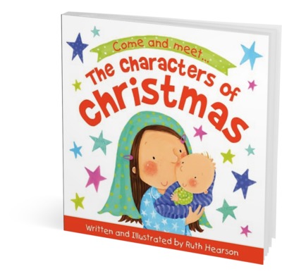 The Characters of Christmas Colouring Book