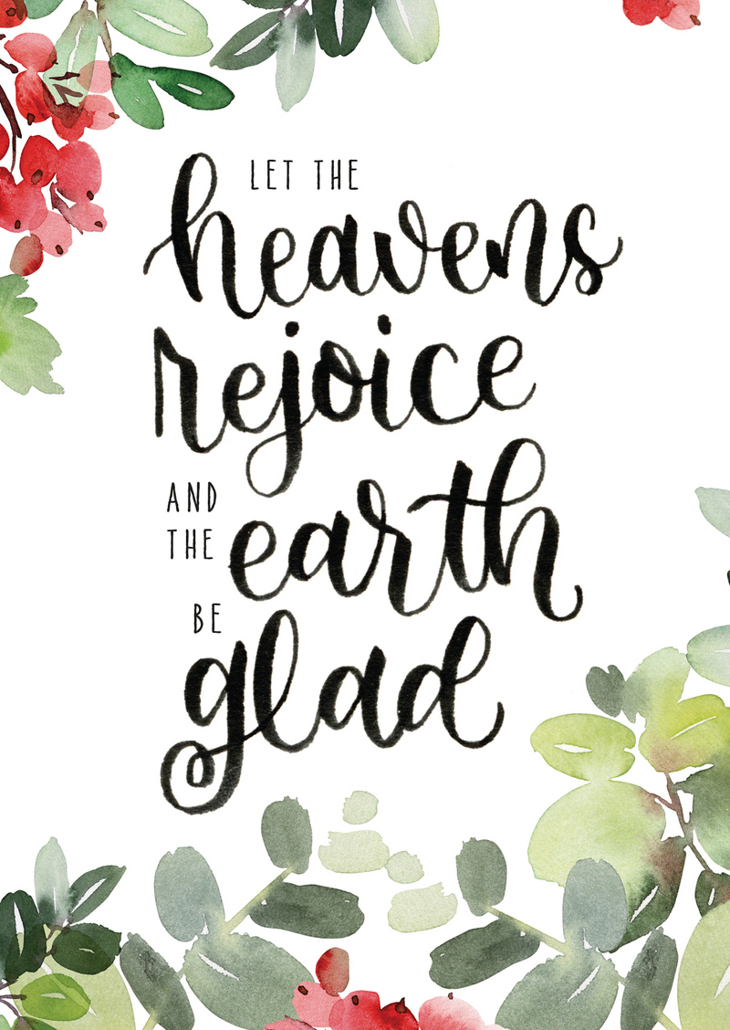 Let the heavens rejoice, let the earth be glad! | The Good Book Company