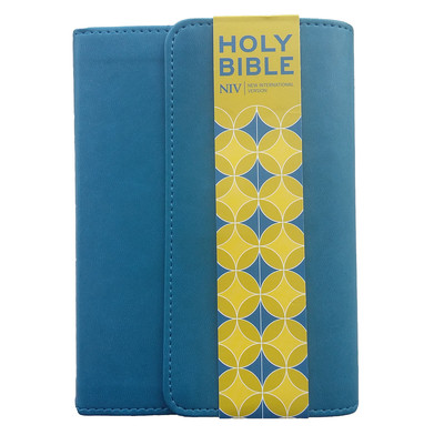 NIV Pocket Blue Soft-Tone Bible with Clasp