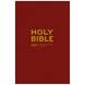 NIV Burgundy Hardback Bible (Larger Print)