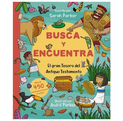 Seek and Find: Old Testament Bible Stories (Spanish)