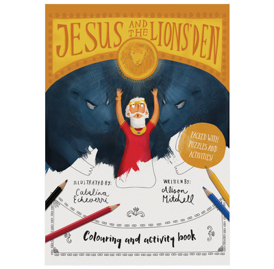 Jesus & the Lions' Den Colouring and Activity Book