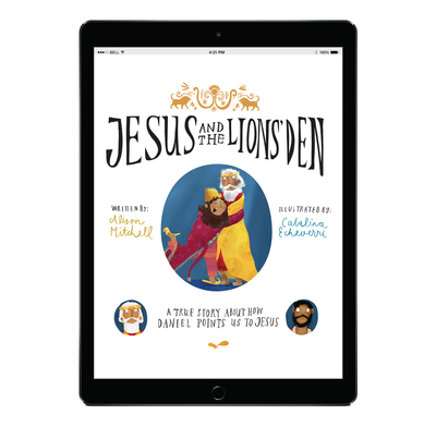 Download the full-size illustrations - Jesus and the Lions' Den