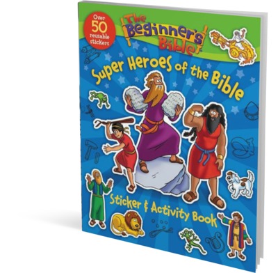 The Beginner's Bible Super Heroes Sticker and Activity Book - Kelly ...